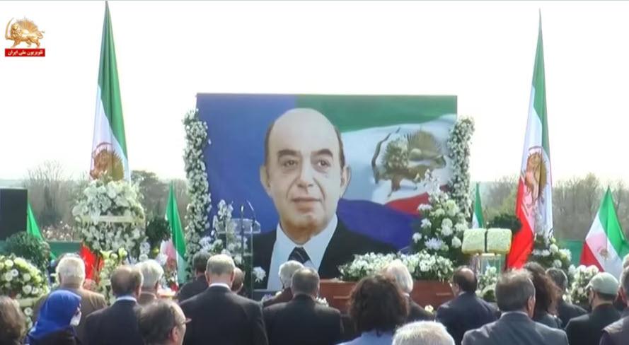 مراسم خاکسپاری و بزرگداشت نویسنده نامدار ایران دکتر منوچهر هزارخانی در اورسوراواز